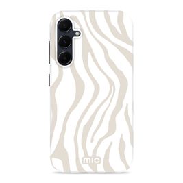 MIO Samsung Galaxy A35 MagSafe Hoesje Hardcase Backcover - Sandy Zebra