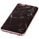 Mobigear Marble iPhone 6s Hoesje Flexibel TPU Backcover - Zwart