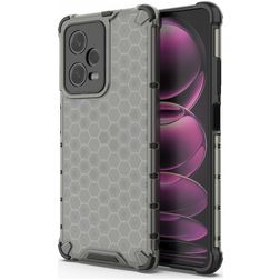 Mobigear Honeycomb POCO X5 Pro Hoesje Hardcase Backcover Shockproof - Zwart