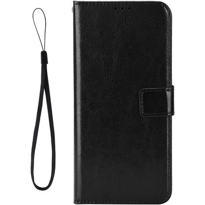 Mobigear Wallet TCL 30 Plus Hoesje Bookcase Portemonnee - Zwart