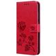 Mobigear Roses Xiaomi Redmi Note 7 Hoesje Bookcase Portemonnee - Magenta
