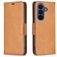 Mobigear Excellent Samsung Galaxy A37 Hoesje Bookcase Portemonnee - Cognac