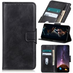 Mobigear Classy iPhone 12 Pro Max Hoesje Bookcase Portemonnee - Zwart