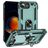 Mobigear Armor Ring iPhone 17e Hoesje Hardcase Backcover Shockproof met Ringhouder - Groen