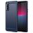 Mobigear Brushed Slim Sony Xperia 10 V Hoesje Flexibel TPU Backcover - Blauw
