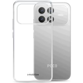 Mobilize Gelly Case Doorzichtig POCO F8 Pro Hoesje Flexibel TPU Backcover - Transparant