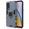 Mobigear Armor Ring OnePlus Nord 2 Hoesje Hardcase Backcover Shockproof met Ringhouder - Blauw