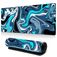 Mobigear Anti-Slip Muismat - 40 x 90 CM - Abstract Fluid 9