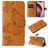 Mobigear Butterfly iPhone 16 Pro Hoesje Bookcase Portemonnee - Cognac