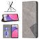 Mobigear Rhombus Slim Samsung Galaxy A33 Hoesje Bookcase - Grijs