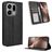 Mobigear Sensation OPPO Find X9 Hoesje Bookcase Portemonnee - Zwart