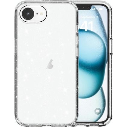 Mobigear Crystal iPhone 17e Hoesje Hardcase Backcover - Wit