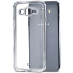 Mobilize Gelly Doorzichtig Samsung Galaxy A8 (2018) Hoesje Flexibel TPU Backcover - Transparant