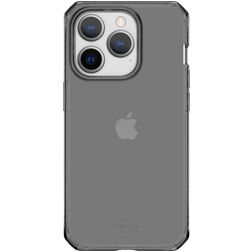 ITSKINS SpectrumClear-R iPhone 14 Pro Hoesje Flexibel TPU Backcover Shockproof - Smoke