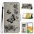 Mobigear Butterfly Samsung Galaxy A35 Hoesje Bookcase Portemonnee - Grijs