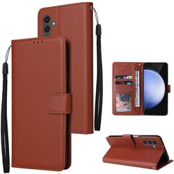 Mobigear Wallet Samsung Galaxy S25 FE Hoesje Bookcase Portemonnee - Bruin