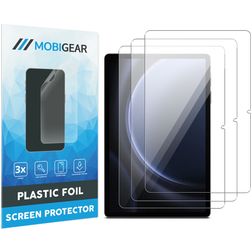 Mobigear Samsung Galaxy Tab S9 FE Plus Screenprotector Folie - Case Friendly (3-Pack)