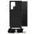 Mobilize Lanyard Gelly Samsung Galaxy S22 Ultra Flexibel TPU Hoesje met koord - Zwart