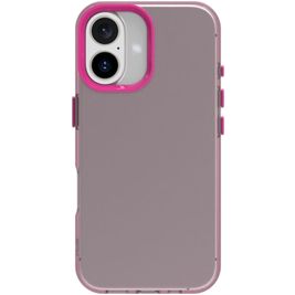 Mobigear Crystal iPhone 16 Hoesje Hardcase Backcover - Rood