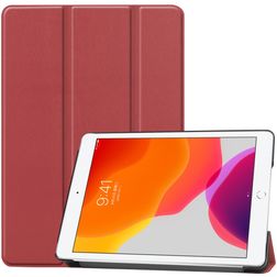 Mobigear Tri-Fold iPad 7 (2019) Hoes Bookcase - Bordeaux Rood