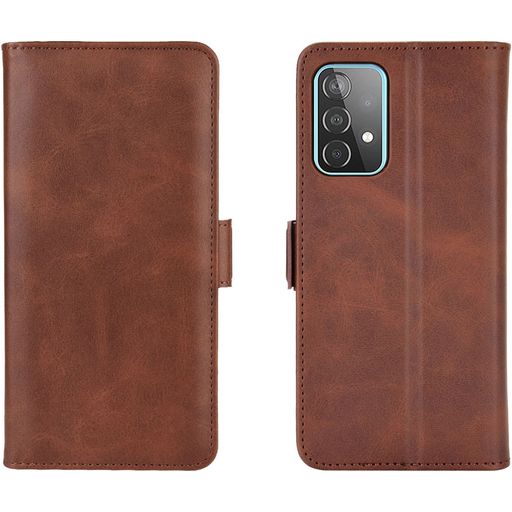 Mobigear Slim Magnet Samsung Galaxy A52s 5G Hoesje Bookcase Portemonnee - Bruin