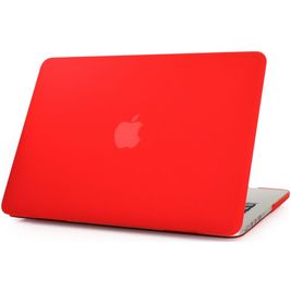 Mobigear Matte MacBook Pro 13 Inch (2012-2015) Hoes Hardshell Laptopcover MacBook Case - Rood - Model A1425 / A1502