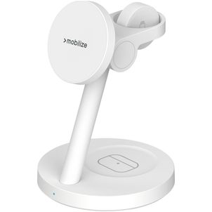 Mobilize 3in1 Charger MagSafe 1 Meter 25W - Wit