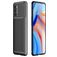 Mobigear Racing OPPO Reno 4 Hoesje Flexibel TPU Backcover - Zwart
