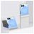Mobigear Colors Samsung Galaxy Z Flip 8 Hoesje Hardcase Backcover - Wit