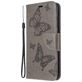 Mobigear Butterfly Xiaomi Redmi 8A Hoesje Bookcase Portemonnee - Grijs