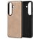 Mobiparts Classic Samsung Galaxy S26 MagSafe Hoesje TPU,Kunstleer Backcover - Moonstone Beige