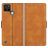 Mobigear Slim Magnet Realme C25Y Hoesje Bookcase Portemonnee - Cognac
