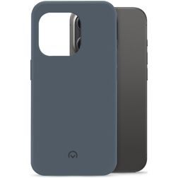 Mobilize Rubber Gelly iPhone 15 Pro Hoesje Flexibel TPU Backcover - Matt Blue