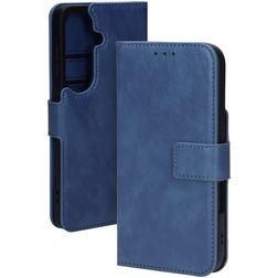 Mobiparts Classic Wallet Samsung Galaxy S26 MagSafe Hoesje Bookcase - Steel Blue