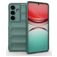 Mobigear Bumpy Samsung Galaxy S26 Hoesje Flexibel TPU Backcover - Donkergroen