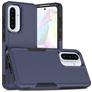 Mobigear Heavy Armor Samsung Galaxy A36 Hoesje Hardcase Backcover Shockproof - Donkerblauw