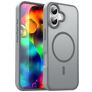 Mobigear Shockproof iPhone 17 MagSafe Hoesje Hardcase Backcover - Grijs