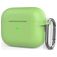 Mobigear Classic Apple AirPods Pro 2 Hoesje Flexibel Siliconen - Groen
