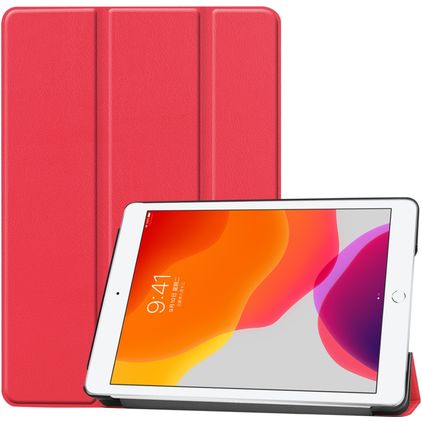 Mobigear Tri-Fold iPad 8 (2020) Hoes Bookcase - Rood