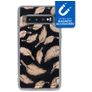 My Style Magneta Samsung Galaxy S10 Hoesje Flexibel TPU Backcover - Golden Feathers