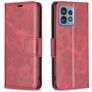 Mobigear Excellent Motorola Edge 40 Pro Hoesje Bookcase Portemonnee - Rood