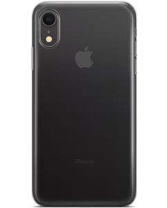 Mobigear Basics Doorzichtig iPhone XR Hoesje Flexibel TPU Backcover - Transparant