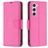 Mobigear Excellent Samsung Galaxy S23 Hoesje Bookcase Portemonnee - Magenta