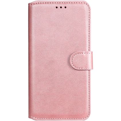 Mobigear Wallet Huawei Y6p Hoesje Bookcase Portemonnee - Roségoud