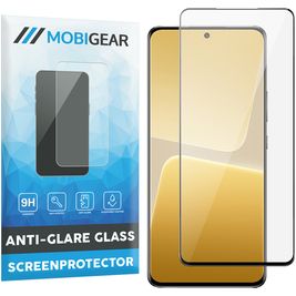 Mobigear Premium Xiaomi 13 Pro Glazen Screenprotector - Case Friendly - Zwart