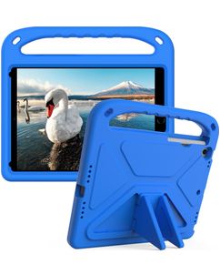 Mobigear AeroArmor iPad 9 (2021) Kinder Tablethoes met Handvat + Stylus Houder - Blauw