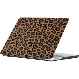 Mobigear Hardshell MacBook Pro 14 Inch (2021-2025) Hoes Hardshell Laptopcover MacBook Case - Bruin - Model A2442 / A2779 / A2918 / A2992 / A3401 / A3112 / A3434