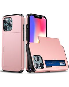 Mobigear Rugged Credit Card Case Black Apple iPhone 12 / 12 Pro