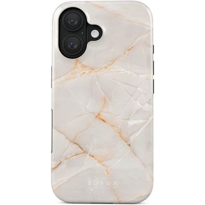 Burga Tough iPhone 16 Plus Hoesje Hardcase Backcover Shockproof - Vanilla Sand