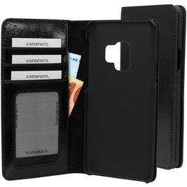 Mobiparts Excellent Wallet Samsung Galaxy S9 Hoesje Bookcase Portemonnee - Jade Black